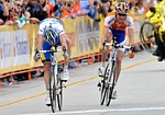 Rinaldo Nocentini wins the seventh stage of the Tour of California 2009